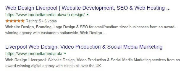 SERP Star Rating