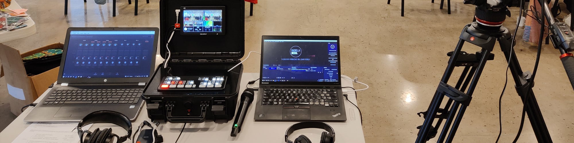 Virtual Hybrid Event Livestreaming: Charity AGM With Mix of Live and Remote Presenters